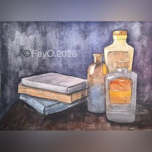 Original Signed Watercolor Painting